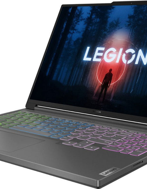 Load image into Gallery viewer, Legion Slim 5 Gaming/Entertainment Laptop (AMD Ryzen 5 7640HS 6-Core, 16.0In 144 Hz Wide UXGA (1920X1200), Geforce RTX 4060, Win 10 Pro) with USB-C Dock
