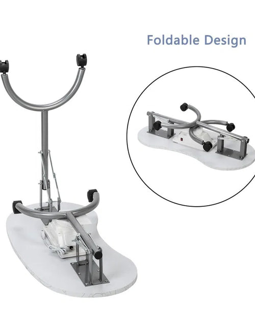 Load image into Gallery viewer, 35.43&#39;&#39; X 15.75&#39;&#39; Foldable Craft Table with Sewing Machine Platform and Wheels
