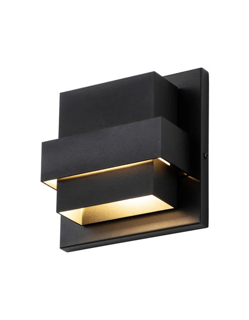 Load image into Gallery viewer, Atanasie Aluminum LED Flush Mounted Sconce
